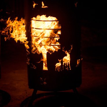 Feuerschale - Natur - Wälder, Tiere, Berge, Ebenen ...